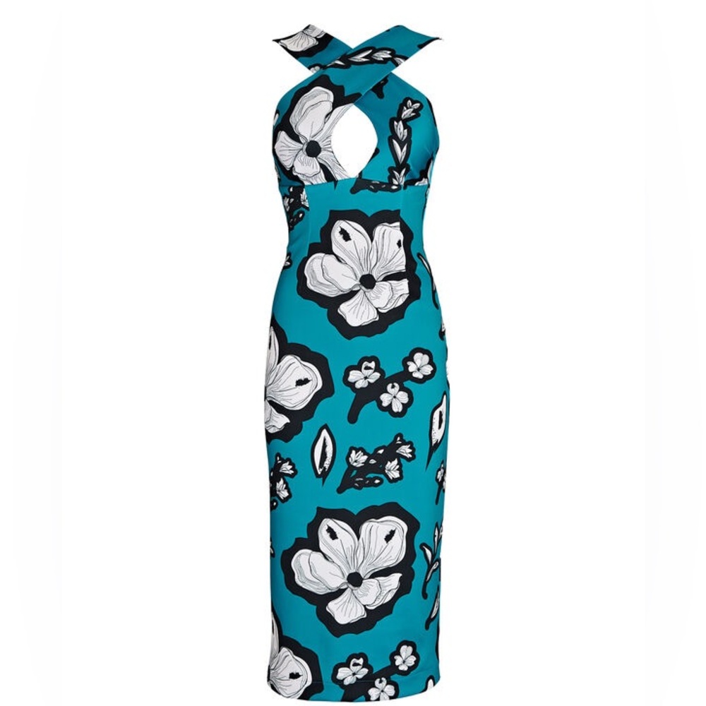 Kimberly Goldson cutout detail bodycon dress NWT